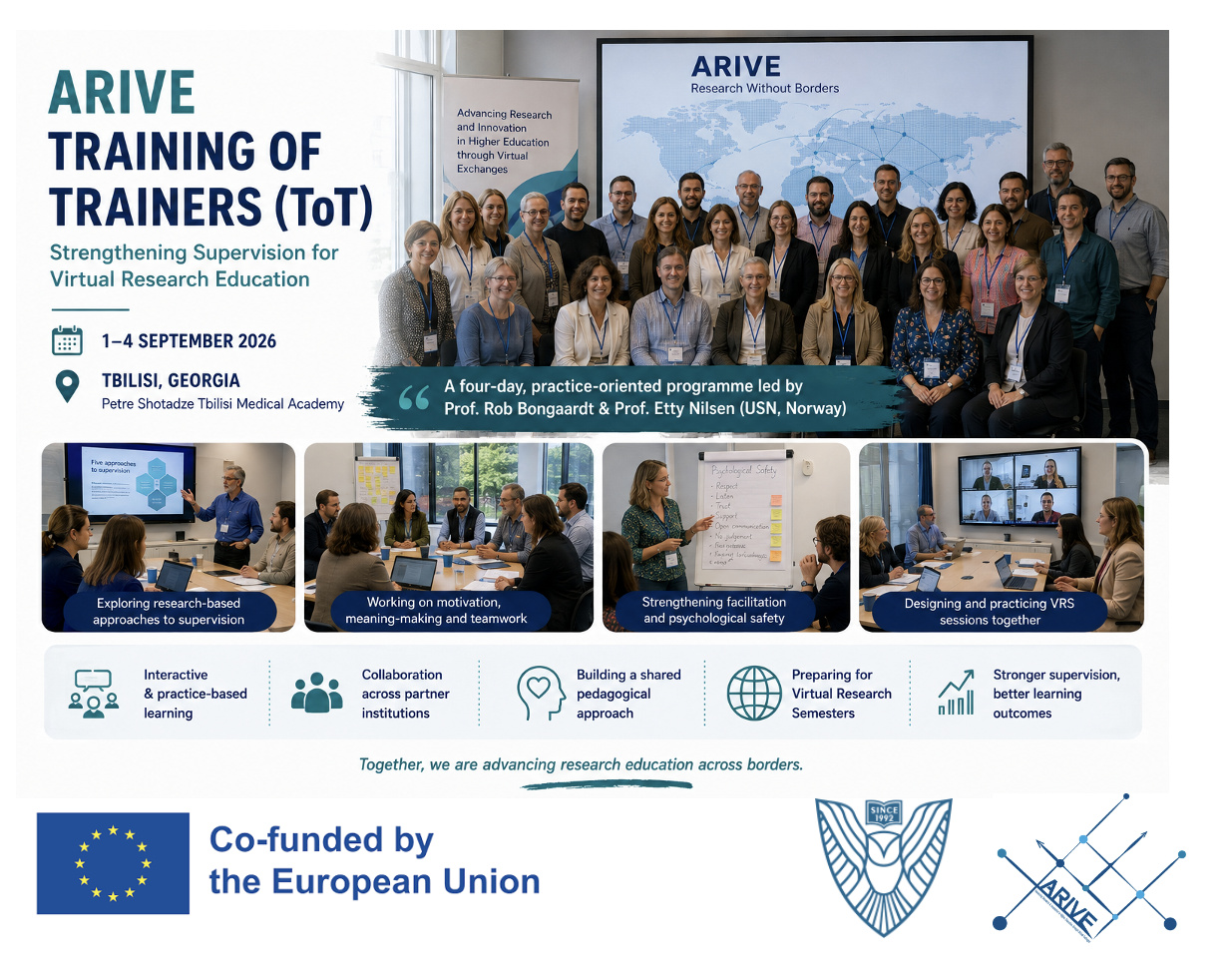 ARIVE Training of Trainers Strengthens Supervision for Virtual Research Education